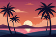 © Dipti - palm trees on the beach