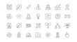 © Steven - Idea icons, set of line icons, icon sheet. Editable strokes