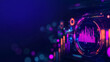 © AucArtStudio - Abstract data visualization with vibrant colors and graphics.