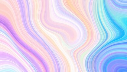 Poster - Flowing abstract art design digital medium colorful waves creative space vibrant palette concept