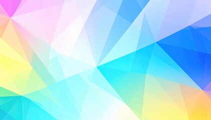 Fototapete - Abstract colorful geometric background design digital artwork vibrant and modern creative environment aesthetic viewpoint