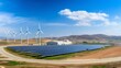 © Ruslan - Using solar and wind power near a landfill is good for the environment. It's like building a solar panel and wind turbine farm on or next to a trash dump to create clean energy.
