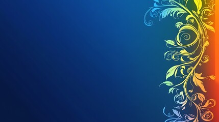 Floral gradient background (8)