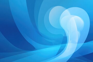 Aufkleber - Clean Graphic Featuring a Kidney Over a Soothing Blue Gradient With Space for a Health Slogan