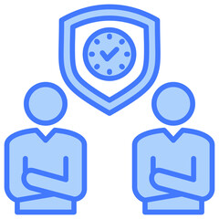 Poster - Dependability Blue Icon