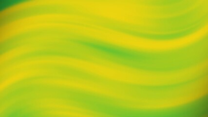Poster - A blurred abstract background featuring smooth waves of green and yellow gradients, Abstract texture Gradient motion Background animation.