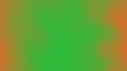 Poster - A soft green and orange gradient background with subtle abstract contours and smooth color blending, Abstract texture Gradient motion Background animation.