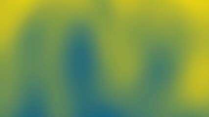 Poster - A soft, colorful blur of green, yellow, and blue gradients creates an abstract, dreamy background, Abstract texture Gradient motion Background animation.