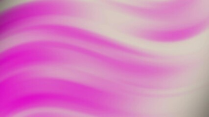 Poster - Soft pink and cream wavy gradient background with smooth, dreamy, abstract lines creating a calming visual effect, Abstract texture Gradient motion Background animation.