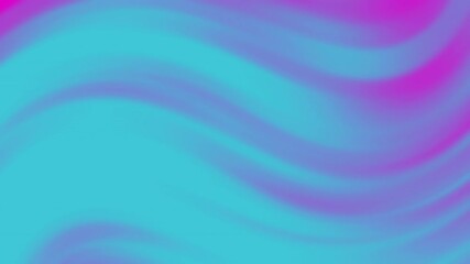 Poster - A smooth abstract background featuring flowing blue and pink gradient waves blending seamlessly across the image, Abstract texture Gradient motion Background animation.