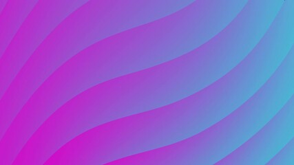 Poster - Soft purple and blue wavy lines create a vibrant abstract background with a smooth gradient, Abstract texture Gradient motion Background animation.