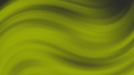 Poster - A smooth, abstract green and black gradient with flowing, wavy lines creating a sense of motion, Abstract texture Gradient motion Background animation.