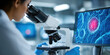 © Tanakorn - Personalized medical technology advances as scientist examines cell samples under microscope in laboratory setting for research innovation