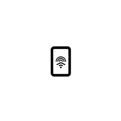 Poster - Wi Fi Signal Icon Vector Displaying Wireless Connectivity