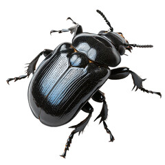 dark beetle close up