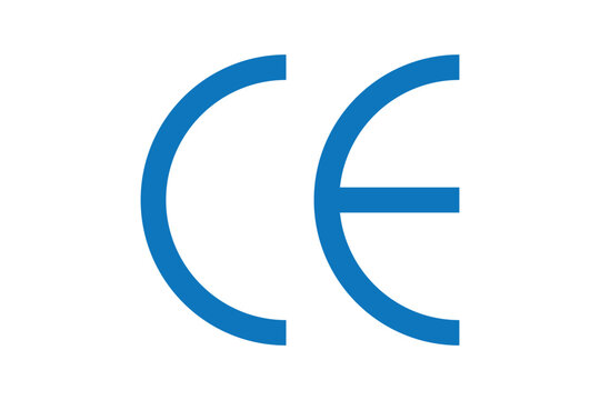 CE marking icon vector