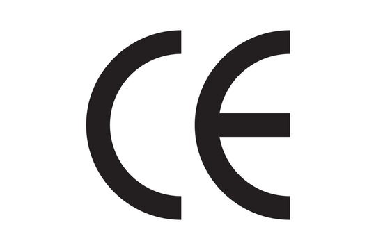 CE marking icon vector