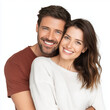 © PeterSailore - Smiling Couple Portrait - Love and Happiness , white background cut out PNG