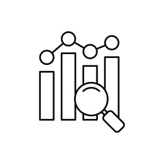 Poster - trend analysis icon