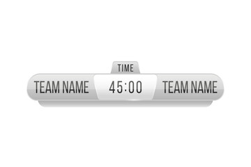 png graphic title soccer design background scoreboard vector goal game match player screen team set 