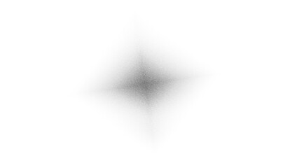 Poster - Grey diamond shape, textured, isolated.