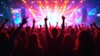 © noksvel - Energetic Crowd at Live Music Concert Event