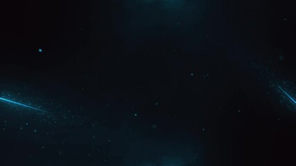 abstract blue background with particles