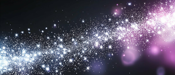 Poster - Abstract Glowing Sparkle Background