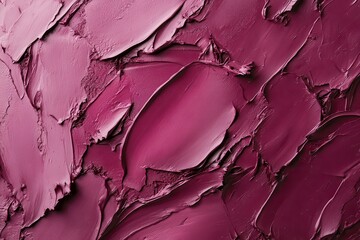 Poster - Burgundy textured background showcasing dynamic brush strokes and layers in rich shades of red, ideal for creative projects and artistic presentations
