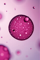 Poster - Close-up of water droplets on a smartphone, suitable for use in articles about weather, technology, or daily life