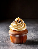 Mocca cupcake with chcolate sprinkles