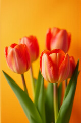 Poster - A close-up shot of a vase filled with colorful flowers, perfect for decoration or as a focal point