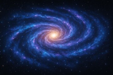 Wall Mural - deep cosmos voyage a celestial tapestry of swirling nebula clouds and distant star clusters in vivid