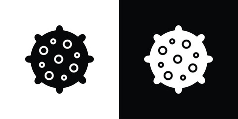 Poster - Massage ball icon illustration. icon templates pack.