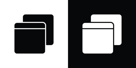 Window Restore icon illustration. icon templates pack.