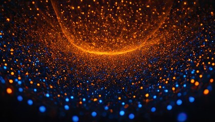 Poster - Abstract Digital Art Cosmic Network
3