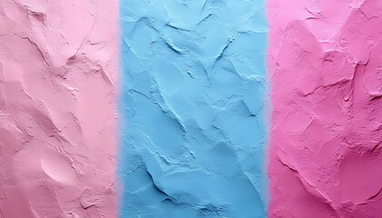 Poster - Textured Pastel Stripes