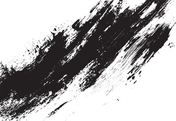 Wall Mural - black and white texture vector. distressed overlay texture. grunge background. abstract textured eff
