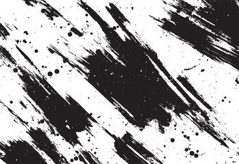 Wall Mural - rough black and white texture vector. distressed overlay texture. grunge background. abstract textur