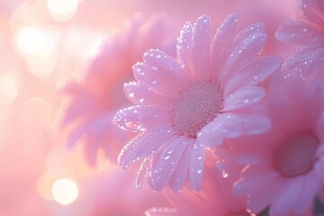 pink flower background