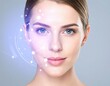 © Artist You - Retratos de Avatares Digitales con Estilo Futurista de Inteligencia Artificial, Generated image