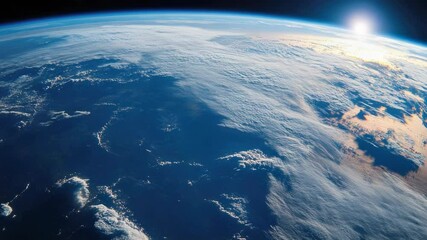 Poster - A view of the Earth from the International Space Station