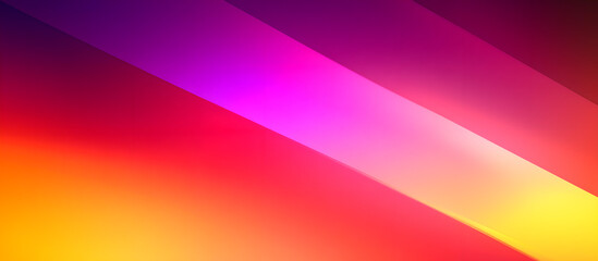 Poster - Four color bands, with gradient colors in the bands, providing a background image with simple tones, no physical objects, clean background, and replication space