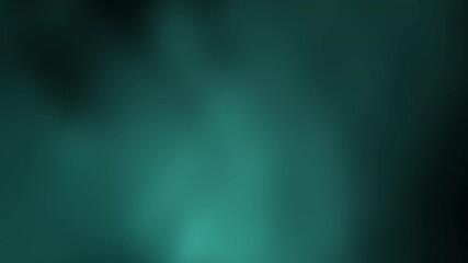 Poster - A soft teal gradient blur fills the frame, creating an abstract, minimal background, Abstract texture Gradient motion Background animation.