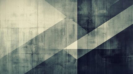 Poster - Abstract Geometric Grey Texture - Stylish grey textured background with geometric shapes. Ideal for website banners, presentations, and design projects