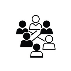 Poster - social network icon