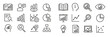 © Zaleman - Collection of data analysis and visualization icons representing various tools and techniques used in research and reporting
