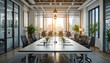 © Nafees - Co, working space office and sharing desk in corporate workspace