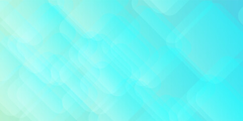 Aufkleber - Minimal abstract background. Banner design with blue and green color gradation. Colorful and creative design.eps10
