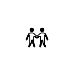 Aufkleber - User authorization icon vector 